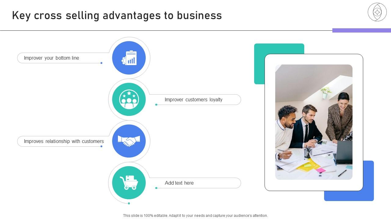 Building Stronger Customer Key Cross Selling Advantages To Business SA SS V