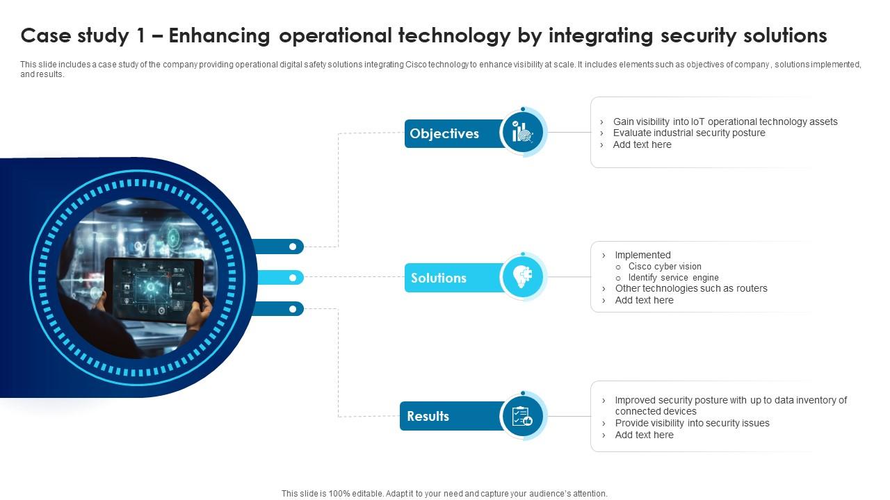 Building Trust With IoT Security Case Study 1 Enhancing Operational Technology By Integrating IoT SS V