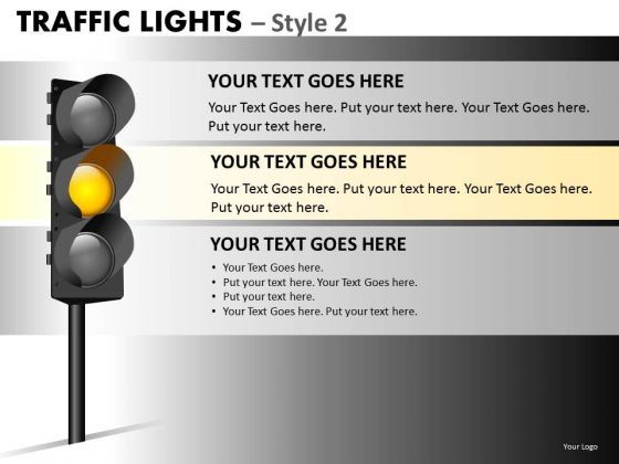 Business Cycle Diagram Traffic Lights Marketing Diagram Slide01