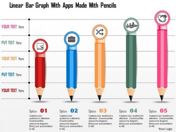 business_diagram_linear_bar_graph_with_apps_made_with_pencils_presentation_template_1.jpg
