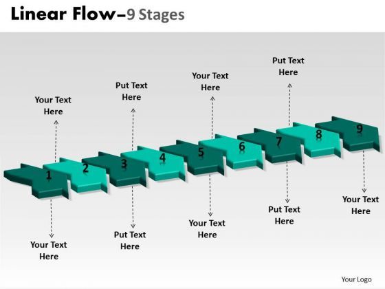 business_framework_model_linear_flow_9_stages_business_cycle_diagram_1.jpg