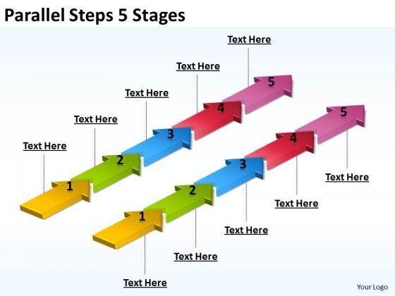 business_framework_model_parallel_steps_5_stages_sales_diagram_1.jpg