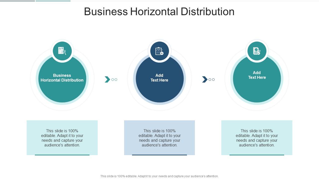 Business Horizontal Distribution In Powerpoint And Google Slides Cpb