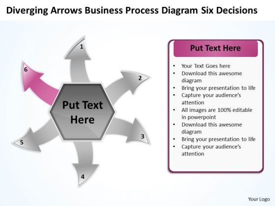 business_powerpoint_theme_process_diagram_six_decisions_business_cycle_flow_network_slides_1.jpg