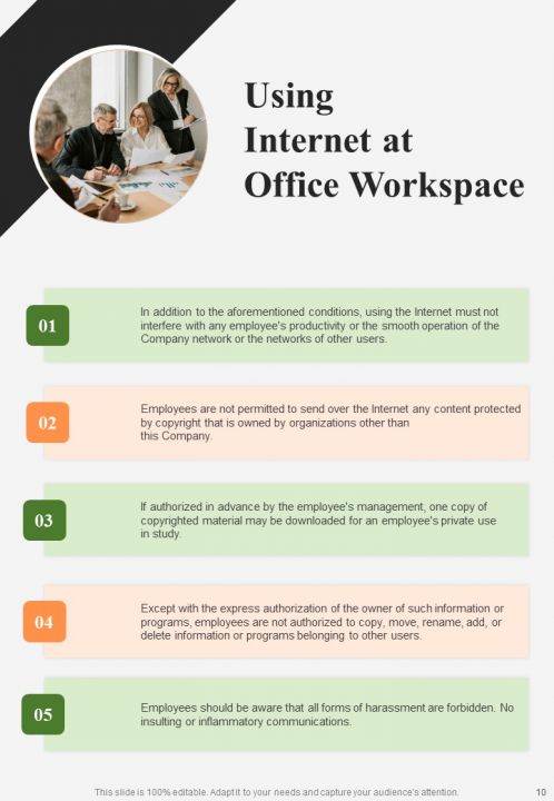 BYOD Workplace Guidelines For Staff And Company Handbook