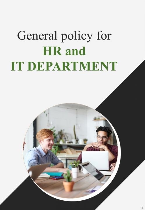BYOD Workplace Guidelines For Staff And Company Handbook