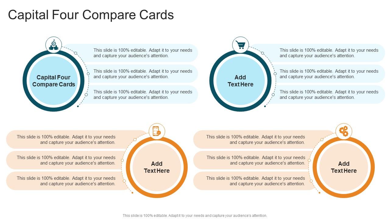 Capital Four Compare Cards In Powerpoint And Google Slides Cpb