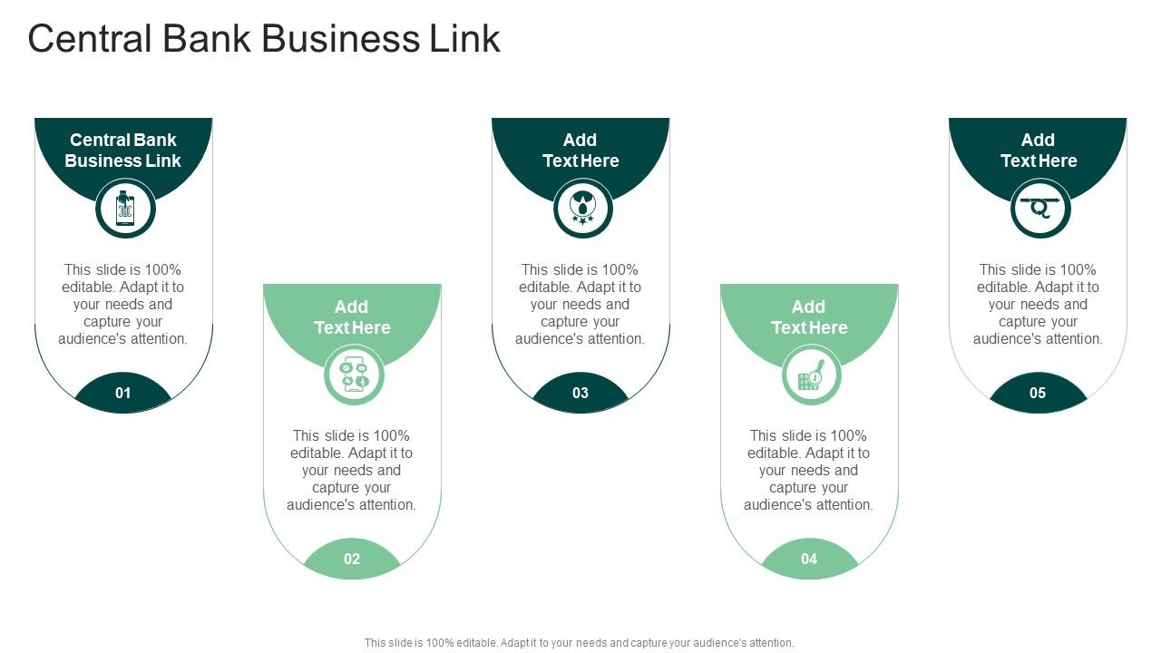 Central Bank Business Link In Powerpoint And Google Slides Cpb