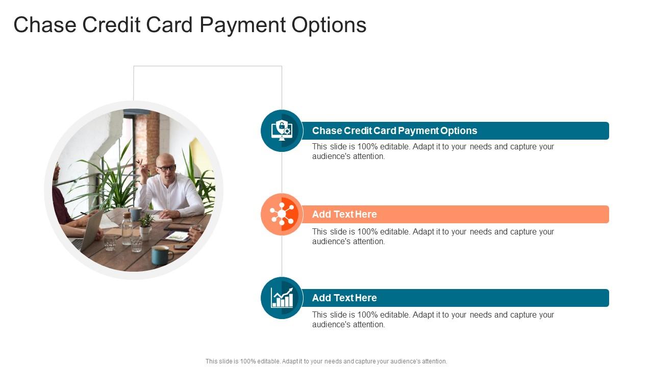 Chase Credit Card Payment Options In Powerpoint And Google Slides Cpb