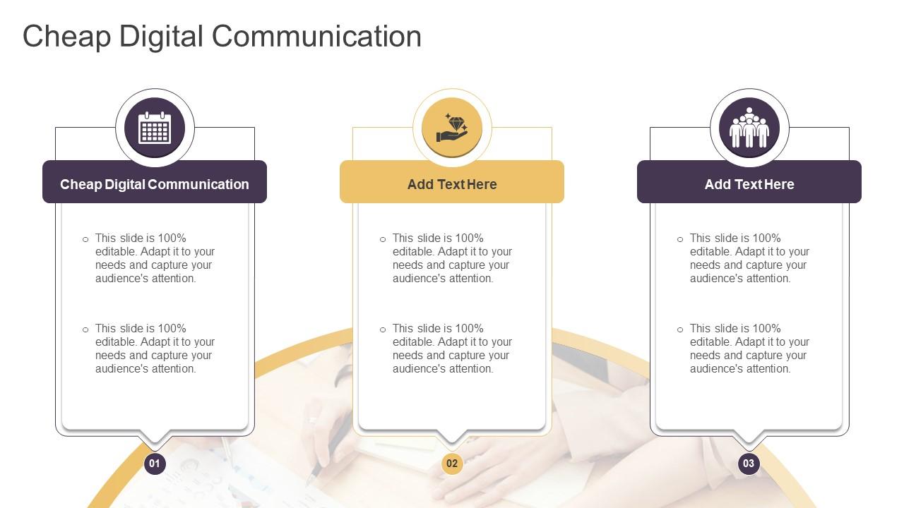 Cheap Digital Communication In Powerpoint And Google Slides Cpb
