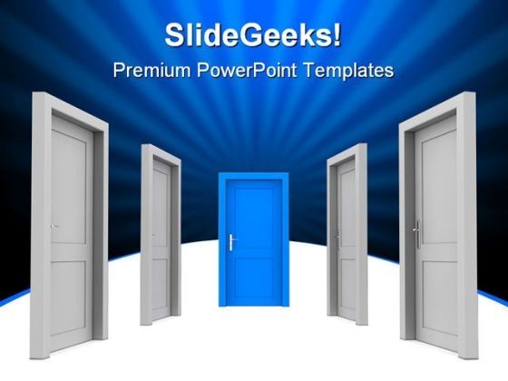 choose_the_door_business_powerpoint_template_0910_title.jpg