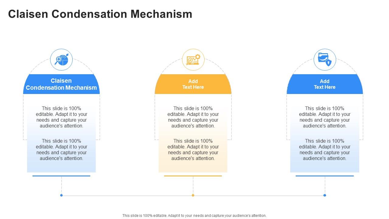 Claisen Condensation Mechanism In Powerpoint And Google Slides Cpb