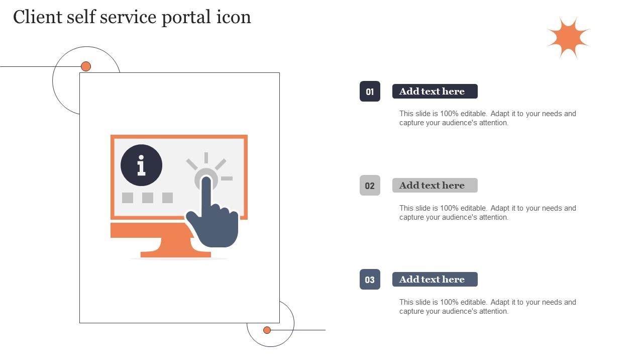 Client Self Service Portal Icon Topics Pdf