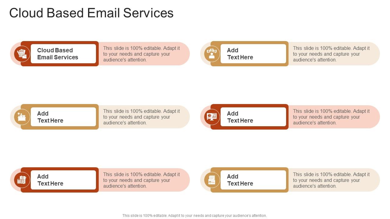 Cloud Based Email Services In Powerpoint And Google Slides Cpb