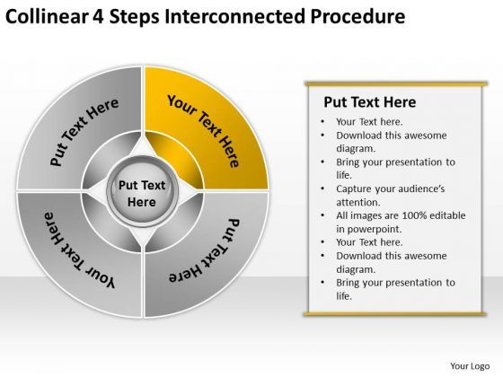 collinear_4_steps_interconnected_procedure_business_plans_sample_powerpoint_templates_1.jpg