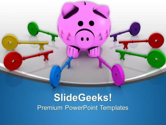 colorful_keys_around_piggy_bank_security_powerpoint_templates_and_powerpoint_themes_0912_title.jpg