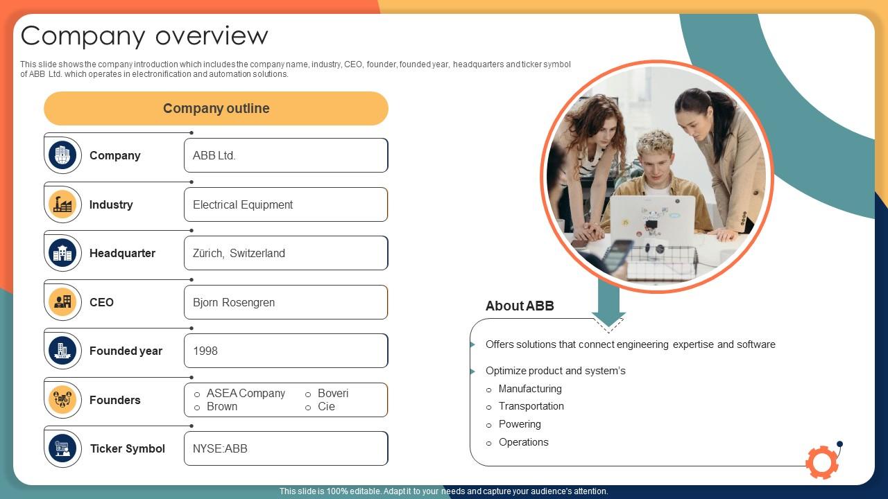 Company Overview Engineering Solution Provider Company Profile CP SS V
