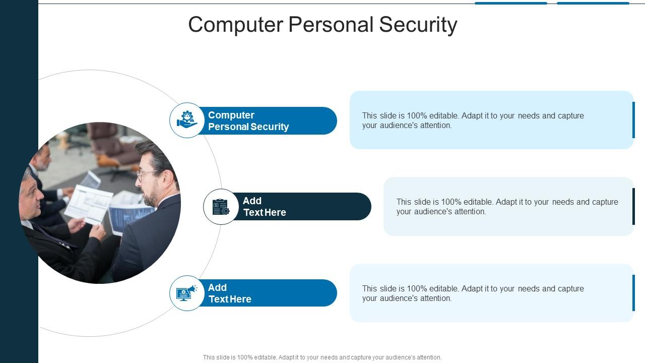 Computer Personal Security In Powerpoint And Google Slides Cpb
