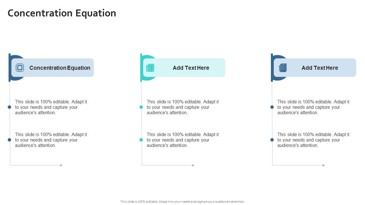 Concentration Equation In Powerpoint And Google Slides Cpb