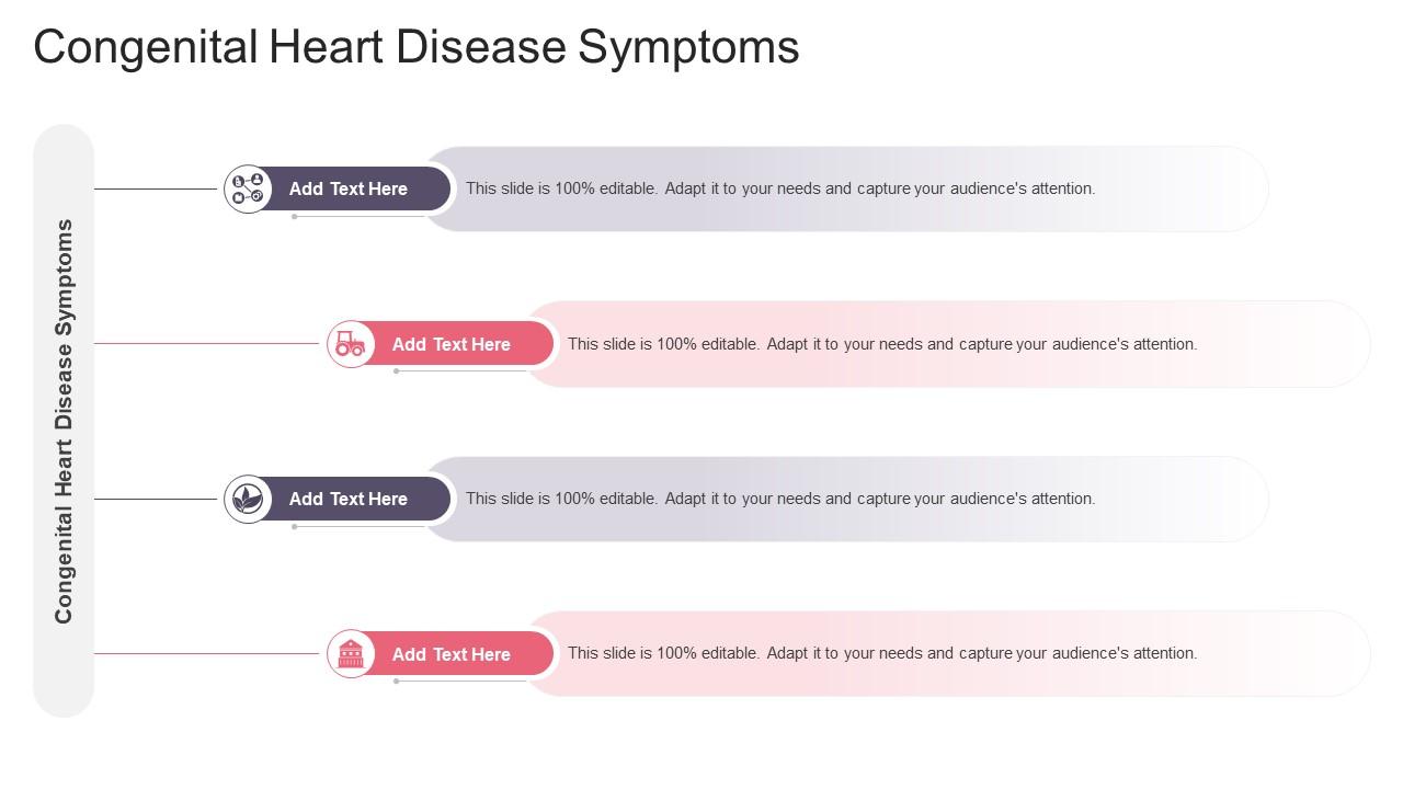 Congenital Heart Disease Symptoms In Powerpoint And Google Slides Cpb