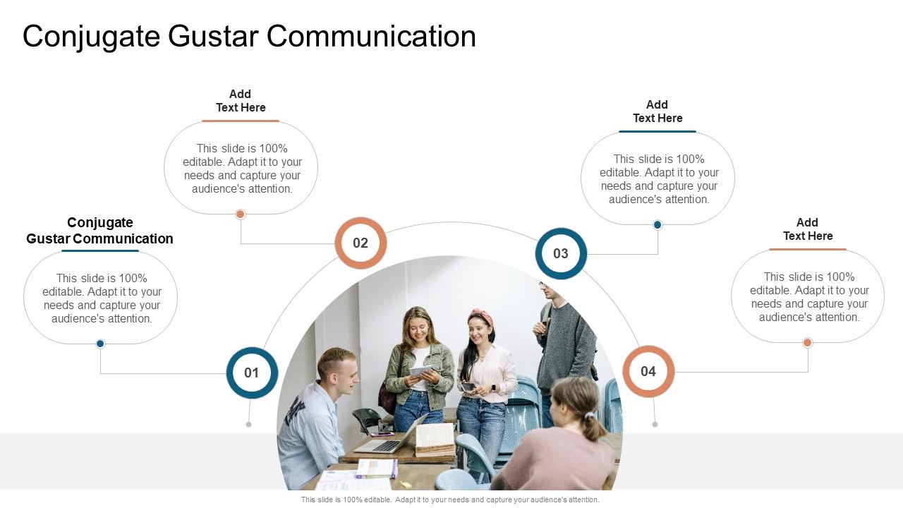 Conjugate Gustar Communication In Powerpoint And Google Slides Cpb