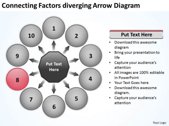 connecting_factors_diverging_arrow_diagram_circular_cycle_spoke_process_powerpoint_slides_1.jpg