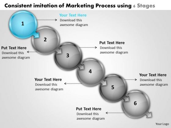 consistent_imitation_of_marketing_process_using_6_stages_online_flowchart_maker_powerpoint_templates_1.jpg