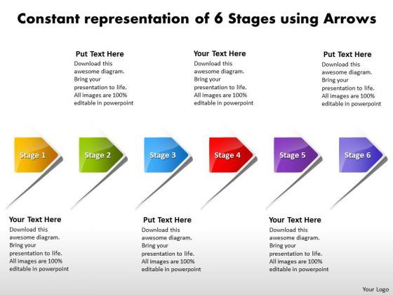 constant_representation_of_6_stages_using_arrows_vision_flowchart_templates_powerpoint_slides_1.jpg