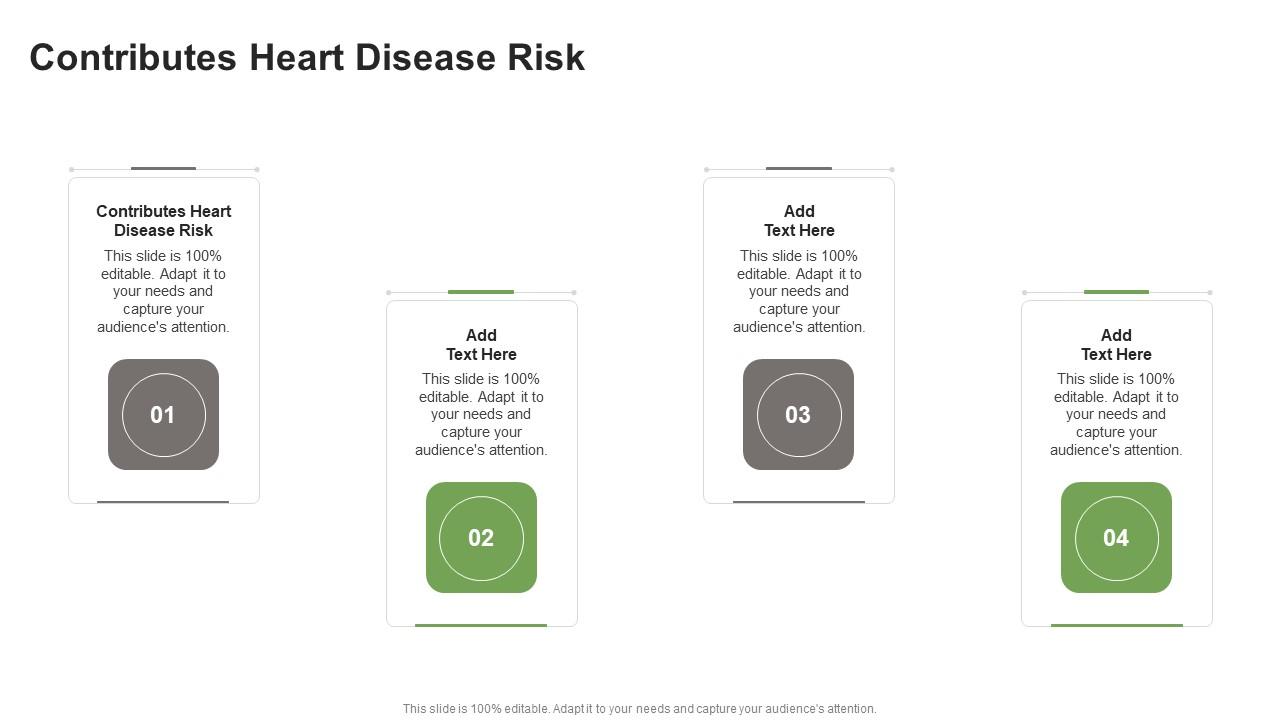 Contributes Heart Disease Risk In Powerpoint And Google Slides Cpb