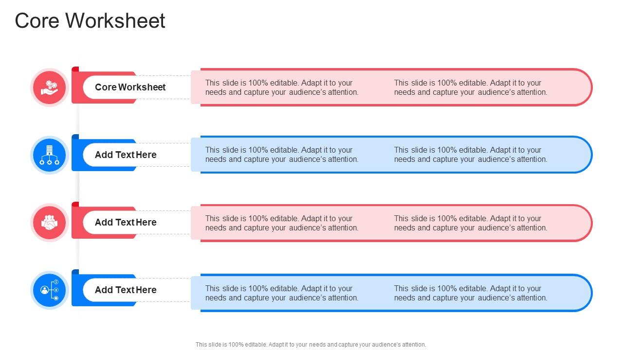 Core Worksheet In Powerpoint And Google Slides Cpb