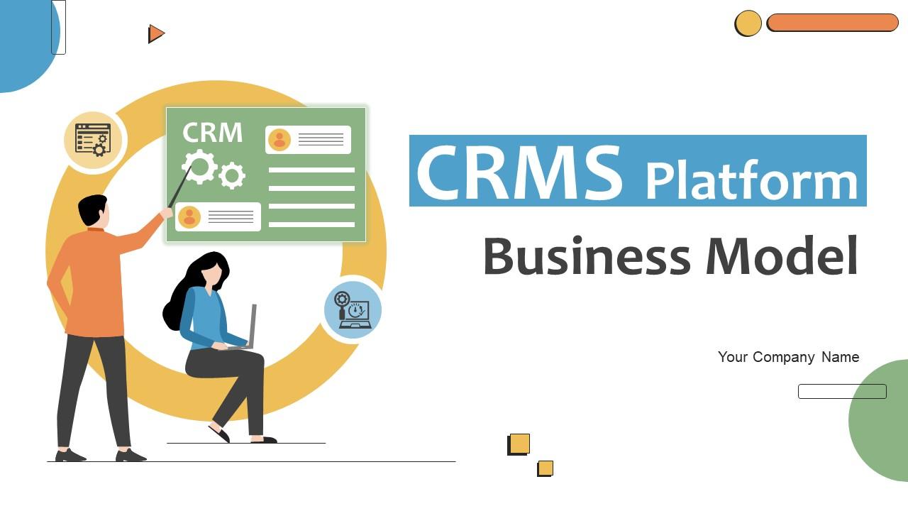 CRMS Platform Business Model Powerpoint Ppt Template Bundles BMC V