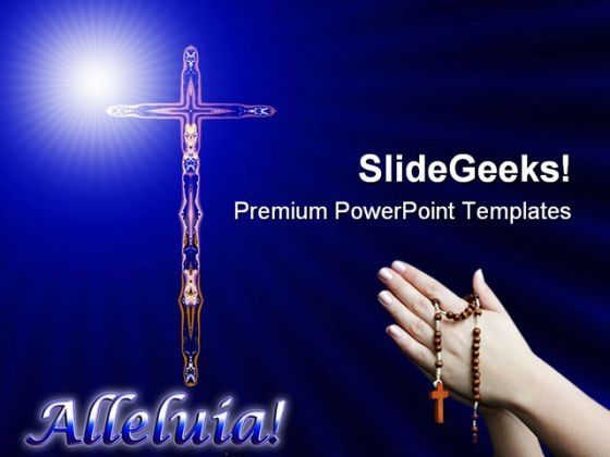 cross_with_alleluia_religion_powerpoint_templates_and_powerpoint_backgrounds_0611_title.jpg