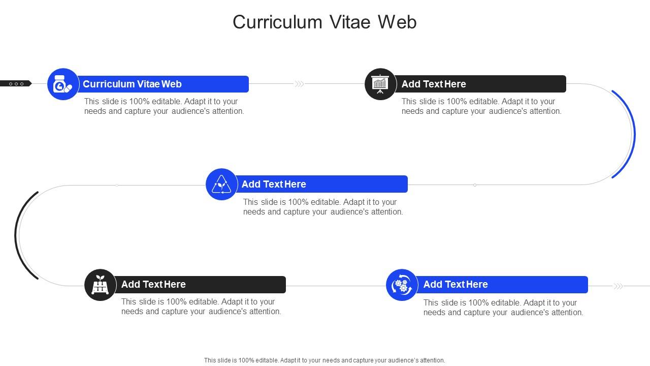Curriculum Vitae Web In Powerpoint And Google Slides Cpb