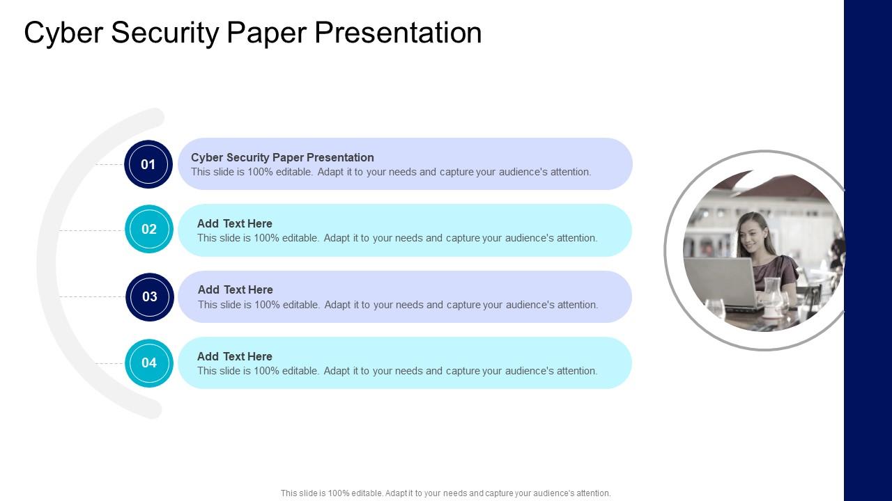 Cyber Security Paper Presentation In Powerpoint And Google Slides Cpb