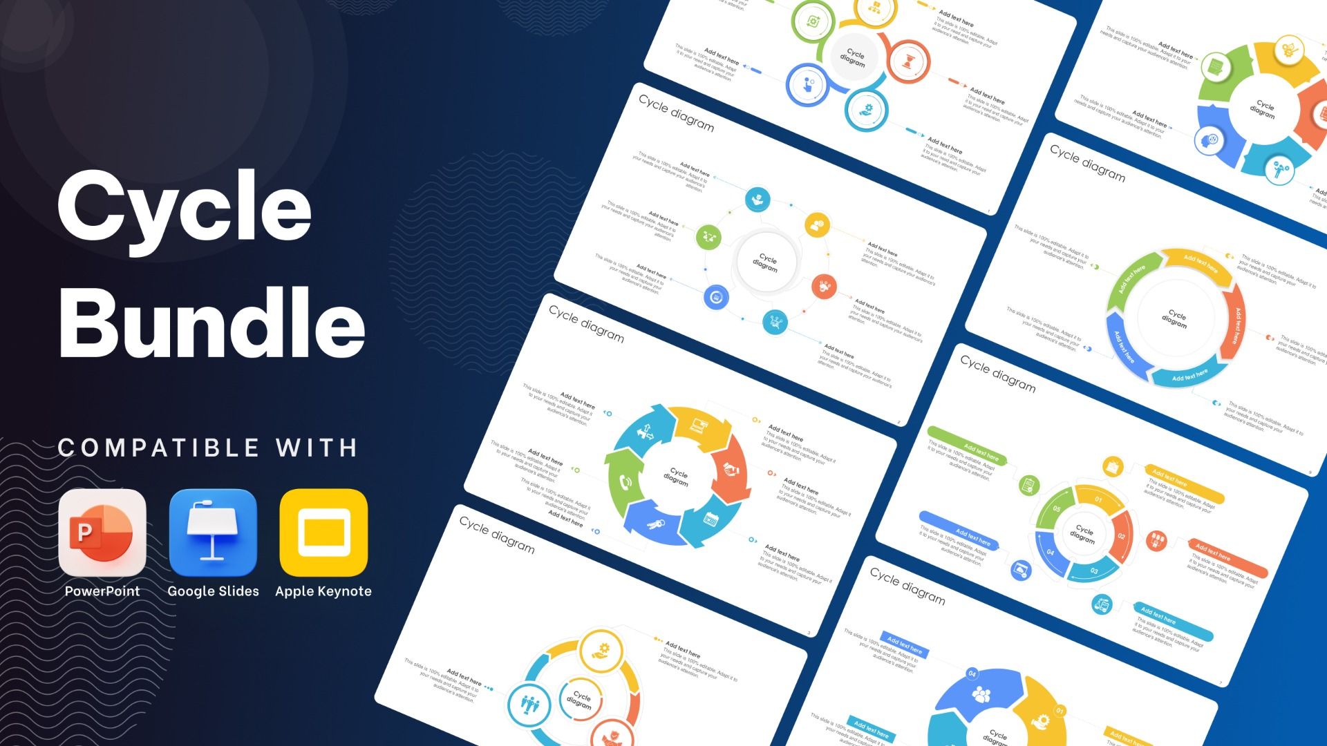 Cycle Bundle Powerpoint Ppt Templates And Slides