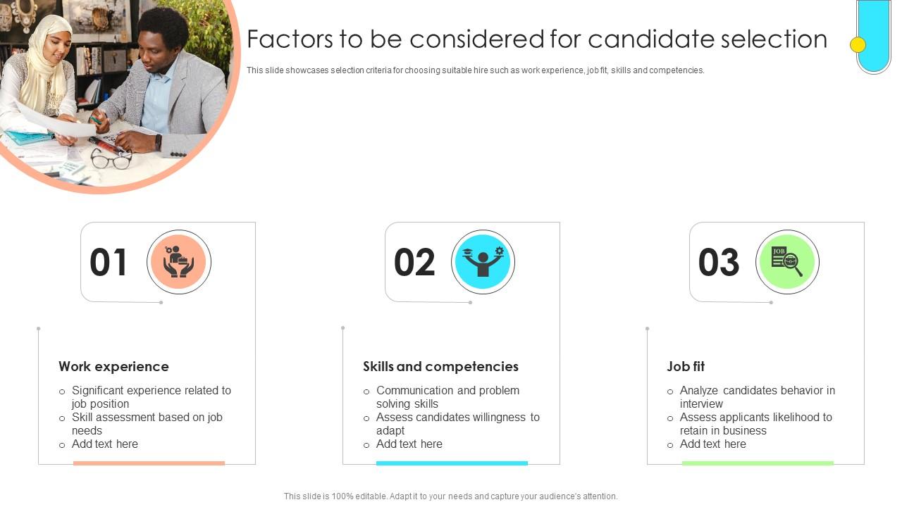 Data Driven Approach To Optimise Factors To Be Considered For Candidate Selection CRP SS V