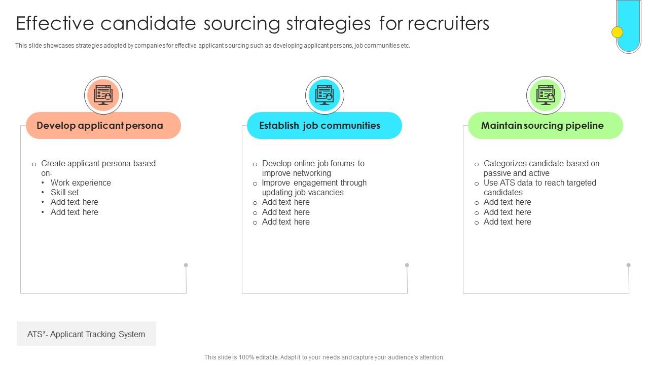 Data Driven Approach To Optimise Hiring Effective Candidate Sourcing Strategies CRP SS V