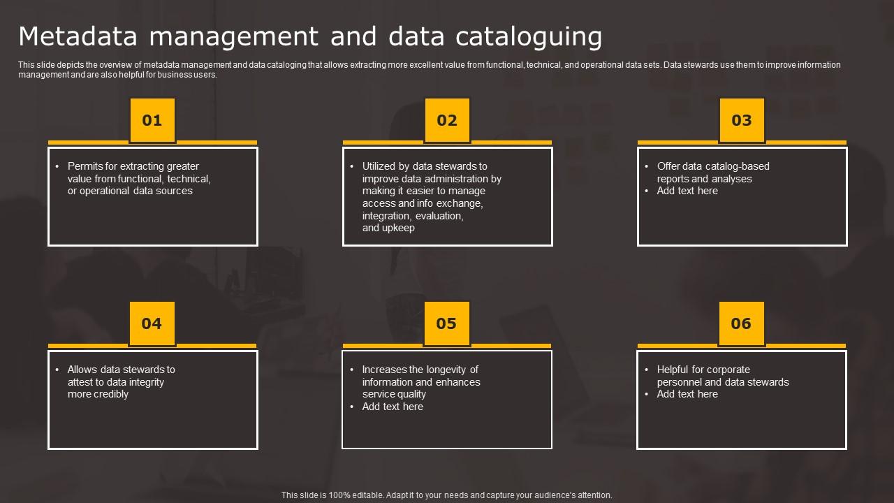 Data Stewardship In Business Processes Metadata Management Data Cataloguing Professional Pdf
