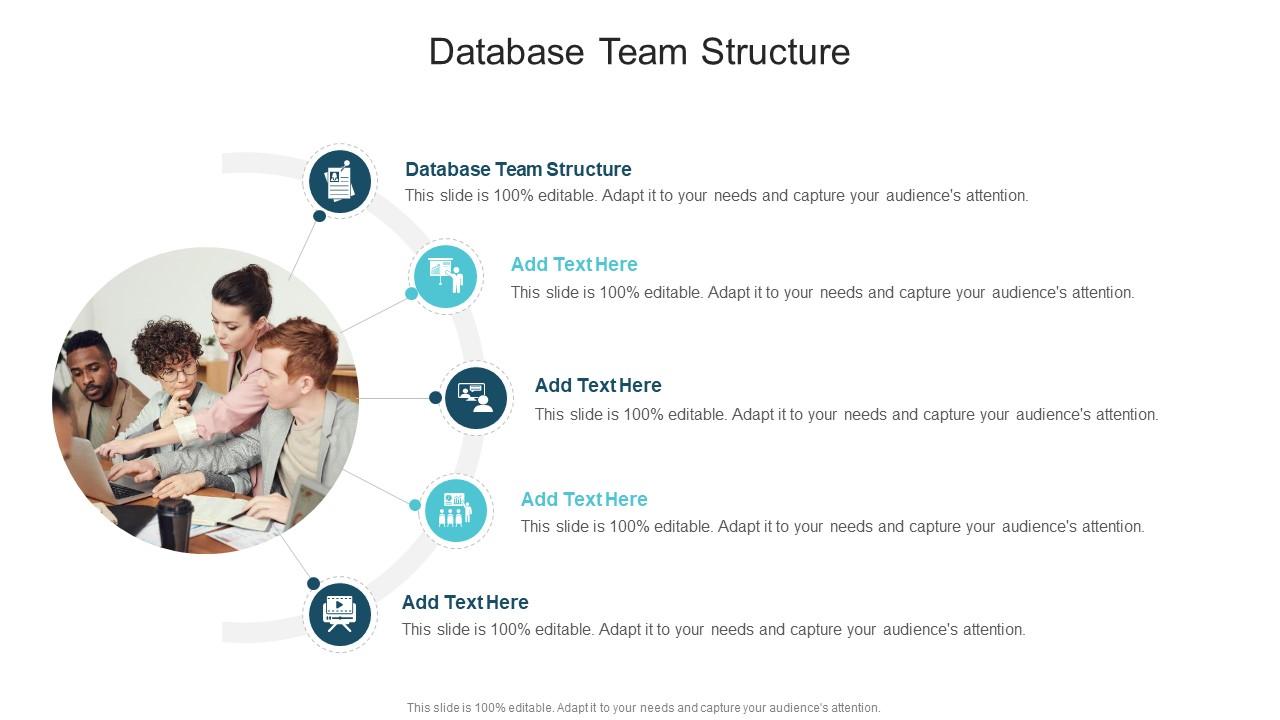 Database Team Structure In Powerpoint And Google Slides Cpb