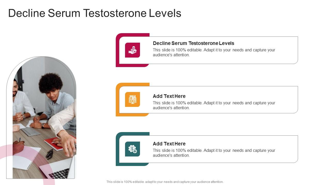 Decline Serum Testosterone Levels In Powerpoint And Google Slides Cpb