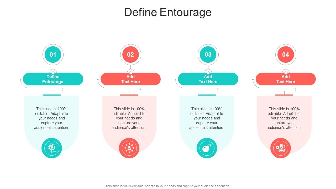 Define Entourage In Powerpoint And Google Slides Cpb