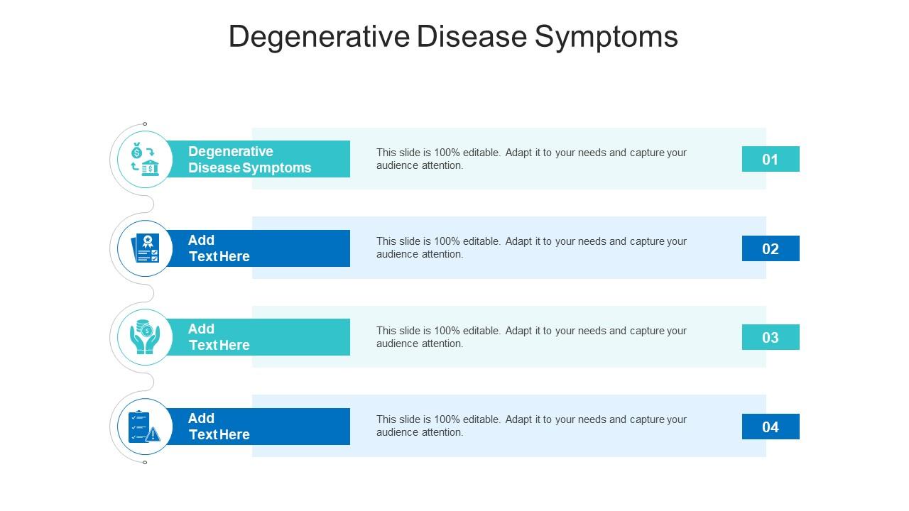 Degenerative Disease Symptoms In Powerpoint And Google Slides Cpb