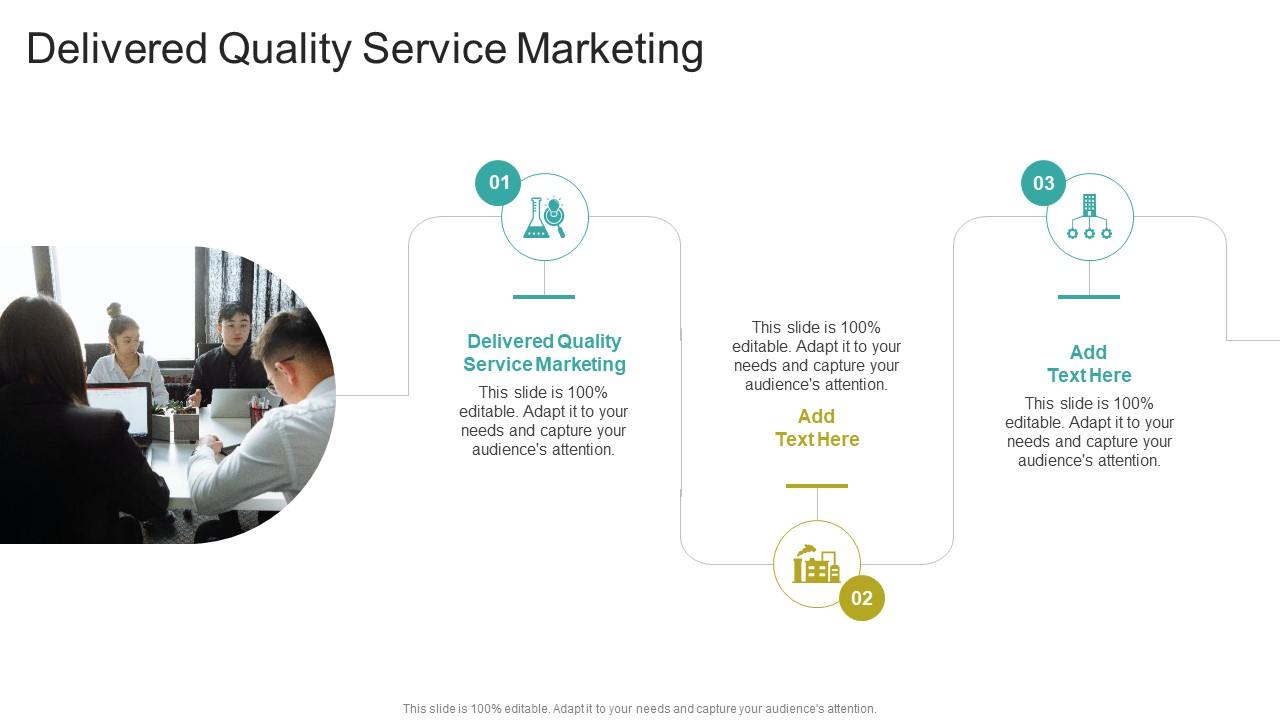 Delivered Quality Service Marketing In Powerpoint And Google Slides Cpb