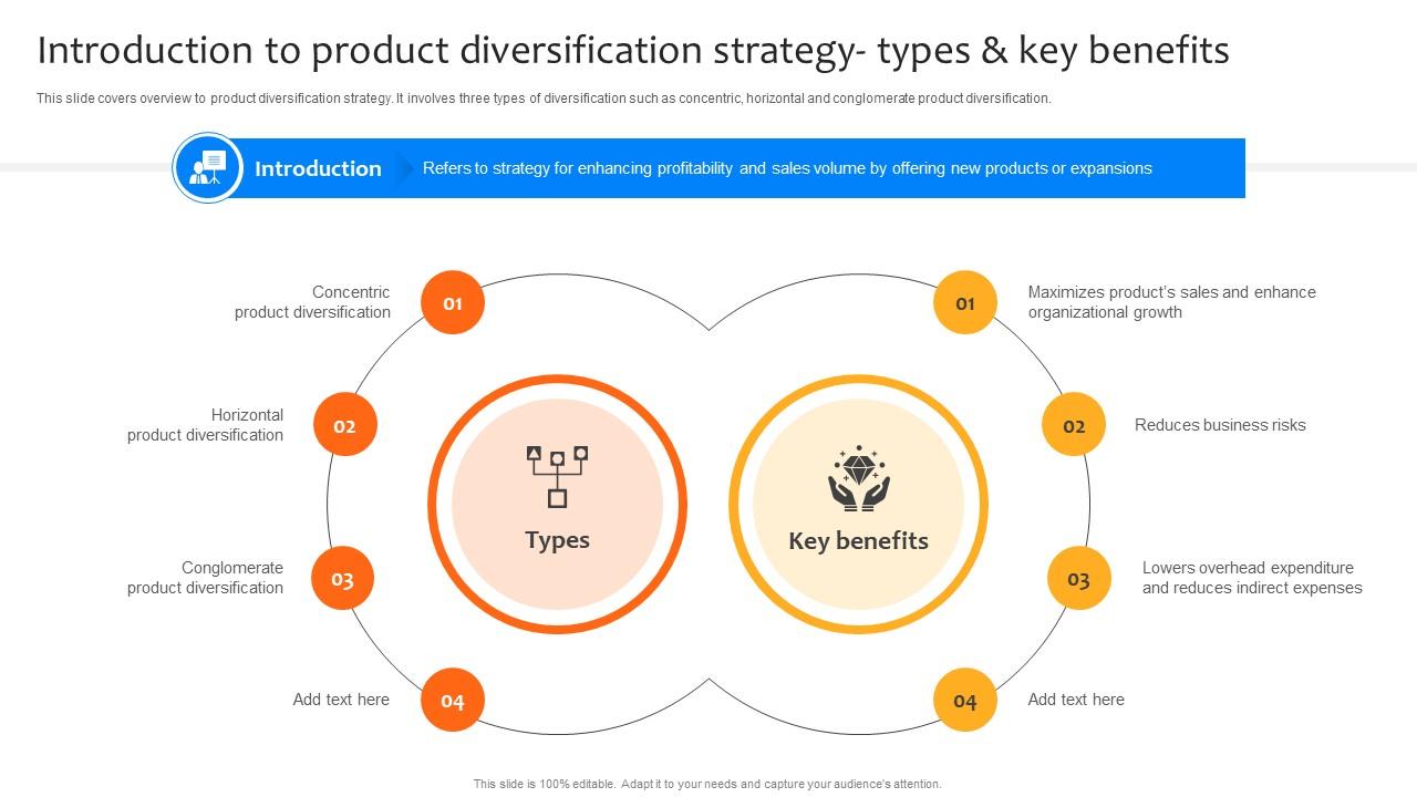 Deploying Strategies For Business Introduction To Product Diversification Strategy SS V