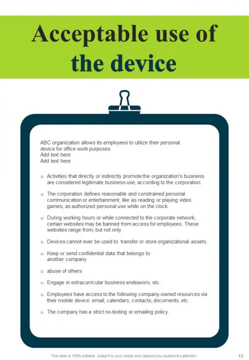 Device Maintenance Strategy For Software Based Enterprise Handbook