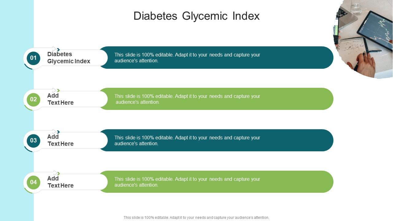 Diabetes Glycemic Index In Powerpoint And Google Slides Cpb