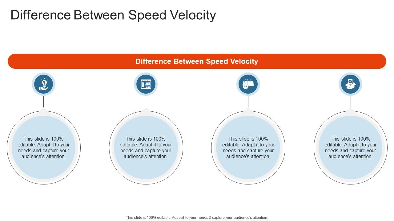 Difference Between Speed Velocity In Powerpoint And Google Slides Cpb
