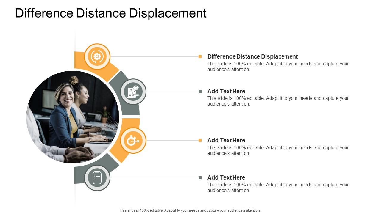 Difference Distance Displacement In Powerpoint And Google Slides Cpb