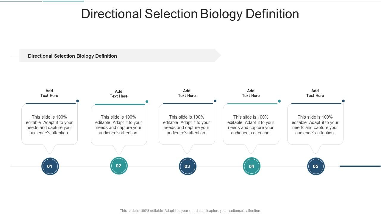 Directional Selection Biology Definition In Powerpoint And Google Slides Cpb