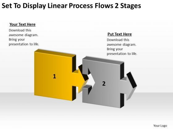 display_linear_process_flows_2_stages_sample_business_continuity_plan_powerpoint_templates_1.jpg